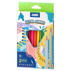 Junior ultra jumbo drvena boja trouglasta 12k ( 130210 )