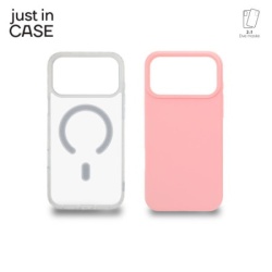 Just in case 2u1 Extra case MAG MIX PLUS paket maski za telefon za iPhone 17 Pro Max PINK ( MAGPL124PK )