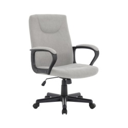 Kancelarijska fotelja 879 Svetlo siva štof 590x660x920 (1020)mm ( 755-859 )