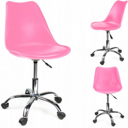 Kancelarijska stolica IGER sa mekim sedištem - Roze ( CM-923454 ) - Img 1