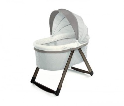 Kids II korpa za bebu foldaway rocking wood bassinet - carrington 11162 ( SKU11162 )-1