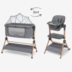 Kikka Boo Kolevka + hranilica set 2in1 Sleat Me Grey ( KKB23109 )