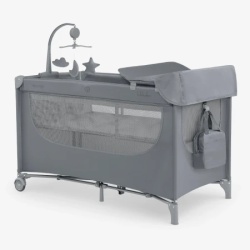 Kikka Boo Krevetac Nighty Night premium 2 nivoa sa rancem i pultom Grey ( KKB11153 )