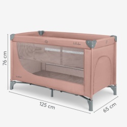 Kikka Boo Krevetac So Gifted PLUS premium 2 nivoa sa pultom Pink ( KKB11147 )-3