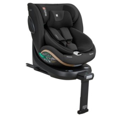 KikkaBoo autosedište 40-150 cm I-twist premium I-size isofix sa potpornom nogom black ( kkb00114 )