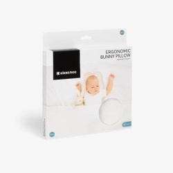 Kikkaboo ergonomski jastuk od memorijske pene bunny airknit white ( kkb12127 )-2