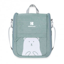 KikkaBoo torba sa putnim krevetićem 2in1 bear mint ( KKB50046 )