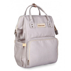 KikkaBoo torba za mame Siena light grey/silver ( KKB20086 ) - Img 1