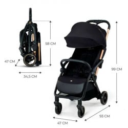 Kinderkraft kolica apino raven black ( KSAPIN00BLK0000 ) - Img 2