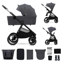 Kinderkraft kolica za bebe 2u1 nea 2 deep grey ( KSNEA002DGR20 )