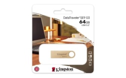 Kingston 64GB USB flash drive, USB 3.2 Gen.1, DataTraveler SE9 G3, Read up to 220MB/s, write up to 100MB/s ( DTSE9G3/64GB ) -4