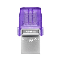 Kingston 740617328165 fleš pen 128gb, dt microduo3cg3 ( dtduo3cg3/128gb )
