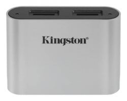 Kingston čitač kartica WFS-SDC USB3.2 Gen1 Workflow Dual-Slot microSDHC/SDXC UHS-II - Img 1