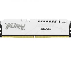 Kingston DIMM DDR5 16GB 5200MT/s KF552C40BW-16 fury beast white XMP memorija - Img 1