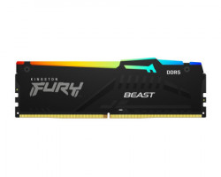 Kingston kf564c32bbea-16 dimm ddr5 32gb 6400mt/s fury beast black rgb expo  - Img 2