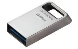 Kingston USB flash DataTraveler Micro 3.2 srebrna ( DTMC3G2/64GB ) - Img 1