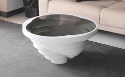 Klub sto Lara Beli 900x900x420 mm ( 800-584 )