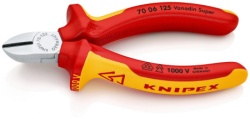 Knipex kose sečice izolovane 1000V VDE 125mm ( 70 06 125 )