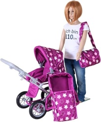 Knorrtoys kolica ruby star dark pink ( 631450 )