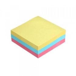 Kocka samolepljivi listići Yidoo 300 lis, 75x75 PASTEL ( 3340 )