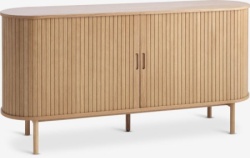 Komoda 160cm rolo vrata nat. hrast