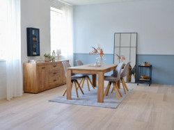 Komoda 2 vrata 3 fioke hrast - Img 2