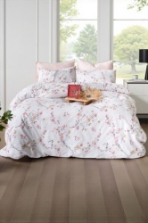 Komplet set posteljina Cotton 160x220cm Sakura Pudre ( VLK000422-sakurapudre )