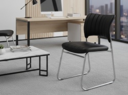 Konferencijska stolica B08-1 Crna 540x470x820 mm ( 755-915 )