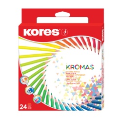 Kores kromas drvene bojice triangular 24/1 7-k93392 ( 38509 )