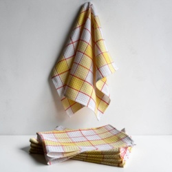Kuhinjska krpa 45x65cm - Waffel - Žuta boja ( VLK000173-zutaboja )