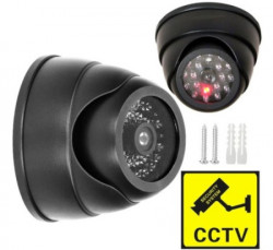 Lazna kamera CD-4 CCTV Dummy na baterije 3xAAA, LED - Img 4