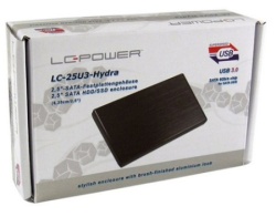 Lc power 2.5" lc-25u3-hydra sata usb3.0 hdd rack ( 17122 )