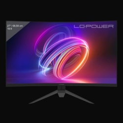 Lc power lc-m27fc fhd 180hz curved va panel 1920x1080 1xdp/2xhdmi/1xusb, audio out monitor 27" ( 24087 )