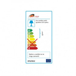 LED ugradna panel lampa 18W toplo bela ( M18UO/WW ) - Img 2