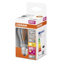 Ledvance eood osram led senzor dnevno svetlo 4,9w 2700k e27      providna sijalica ( o61957 )-2