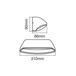 Ledvance zidna LED lampa 12W   ( 4058075214019E )-3