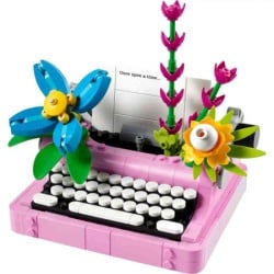 Lego creator typewriter with flowers ( LE31169 ) -3