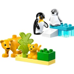 Lego duplo town wild animal families  penguins  and  lions ( LE10442 ) -3