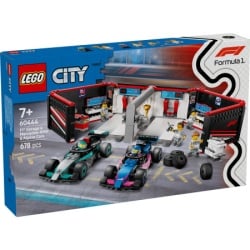 Lego F1 garaža i Mercedes-AMG i Alpine formule ( 60444 )-1