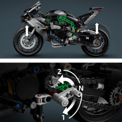 Lego Kawasaki Ninja H2R motocikl ( 42170 ) - Img 7