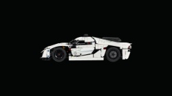 Lego Koenigsegg Jesko Absolut beli hiperautomobil ( 42184 )-10