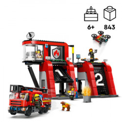 Lego Vatrogasna stanica s vatrogasnim vozilom ( 60414 ) - Img 9