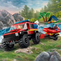 Lego Vatrogasni kamion 4x4 s čamcem za spasavanje ( 60412 ) - Img 6