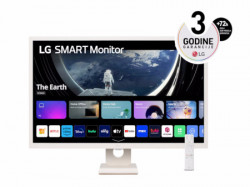 LG 32sr50f-w 32"/ips/1920x1080/60hz/8ms gtg/hdmix2,usb/zvučnici/vesa/smart/beli monitor ( 32SR50F-W.AEU )  - Img 3