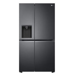 LG side by side total no-frost, E , 635 l (416+219), door cooling+™, door-in-door™, linear cooling™, dispanzer za led i vodu, mat crna, no -1