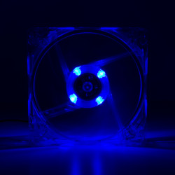 LogiLink ventilator 120x120x25 mm, 4x LED, plava ( 2746 ) - Img 2