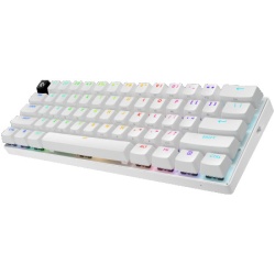 Logitech g pro x 60 lightspeed Wireless Gaming Keyboard (Tactile) - WHITE  ( 920-011930 ) -3