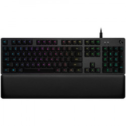Logitech G513 carbon lightspeed RGB mechanical gaming Keyboard with GX red switches ( 920-009340 )  - Img 1