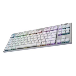 Logitech g915 x lightspeed tkl wireless gaming keyboard - white - us int'l - 2.4ghz/bt  - emea28i-935 - tactile ( 920-012737 ) -4