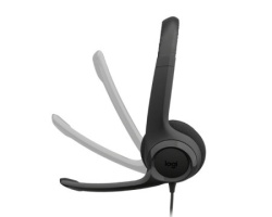 Logitech H390 Stereo USB-C slušalice sa mikrofonom crne -4